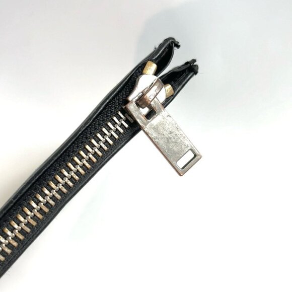 Saint Laurent Hunting Black and White Skull Printed Nylon Zipped Ipad Sleeve - Picture 6 of 9